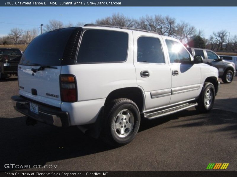 Summit White / Gray/Dark Charcoal 2005 Chevrolet Tahoe LT 4x4