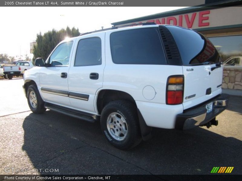 Summit White / Gray/Dark Charcoal 2005 Chevrolet Tahoe LT 4x4