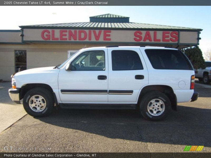 Summit White / Gray/Dark Charcoal 2005 Chevrolet Tahoe LT 4x4