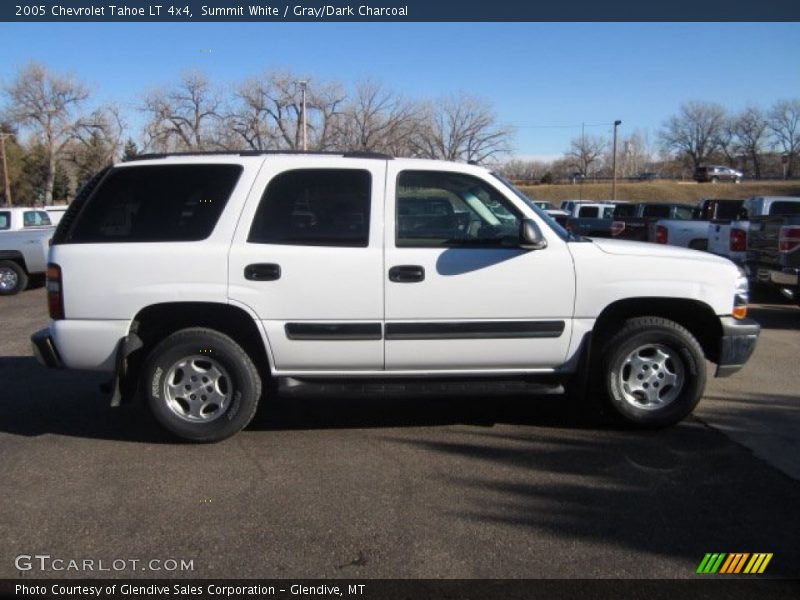 Summit White / Gray/Dark Charcoal 2005 Chevrolet Tahoe LT 4x4