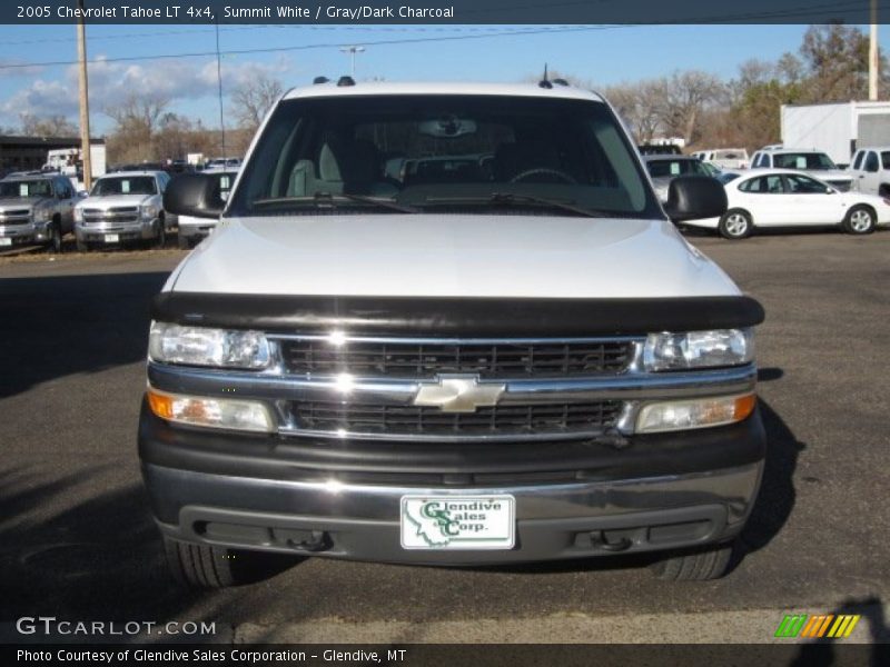 Summit White / Gray/Dark Charcoal 2005 Chevrolet Tahoe LT 4x4