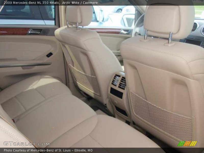 Arctic White / Cashmere 2009 Mercedes-Benz ML 350 4Matic