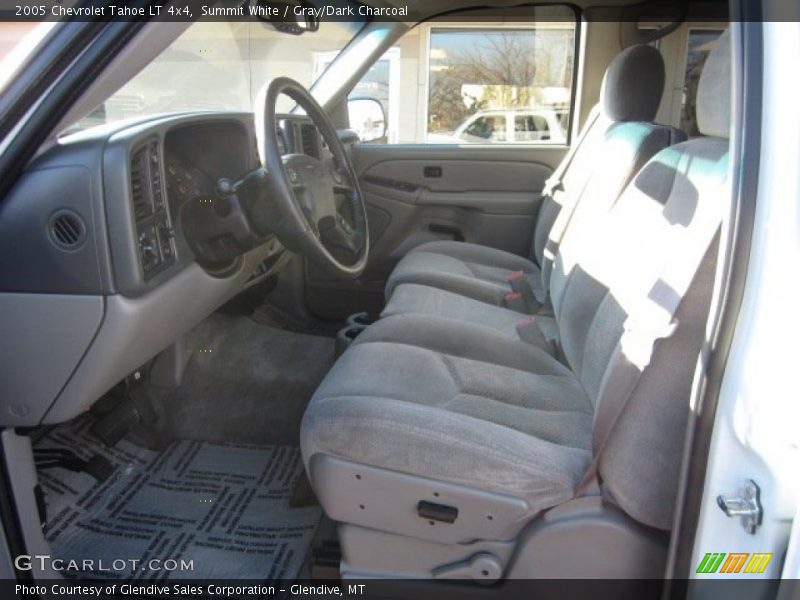 Summit White / Gray/Dark Charcoal 2005 Chevrolet Tahoe LT 4x4