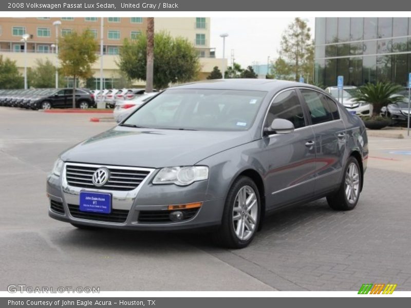 United Gray / Black 2008 Volkswagen Passat Lux Sedan