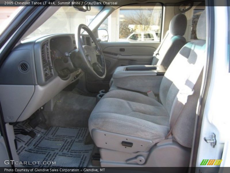 Summit White / Gray/Dark Charcoal 2005 Chevrolet Tahoe LT 4x4