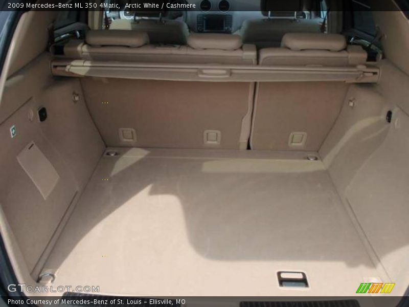 Arctic White / Cashmere 2009 Mercedes-Benz ML 350 4Matic