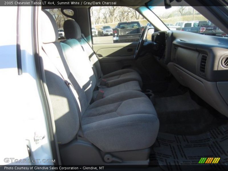 Summit White / Gray/Dark Charcoal 2005 Chevrolet Tahoe LT 4x4
