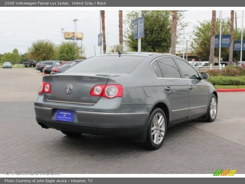 United Gray / Black 2008 Volkswagen Passat Lux Sedan