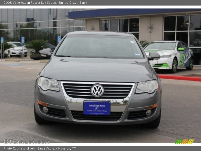 United Gray / Black 2008 Volkswagen Passat Lux Sedan