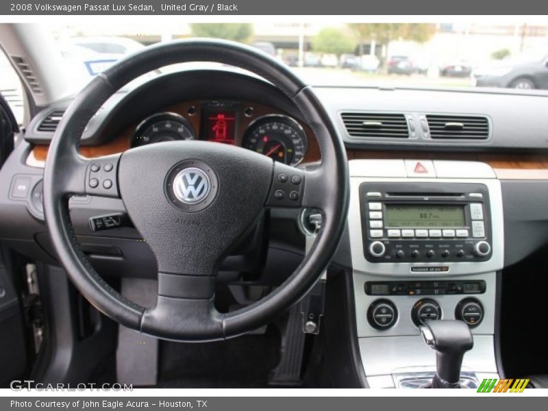 United Gray / Black 2008 Volkswagen Passat Lux Sedan