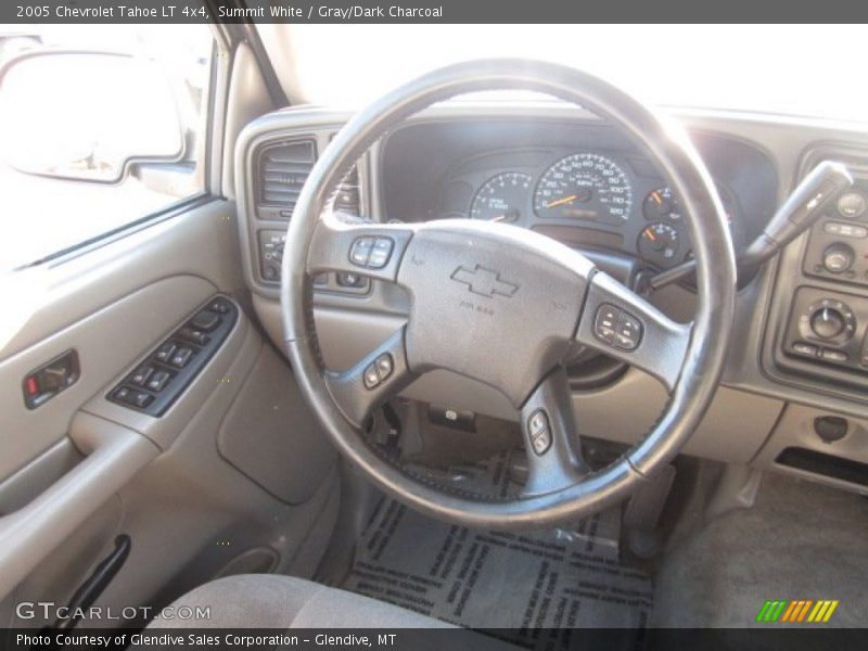 Summit White / Gray/Dark Charcoal 2005 Chevrolet Tahoe LT 4x4