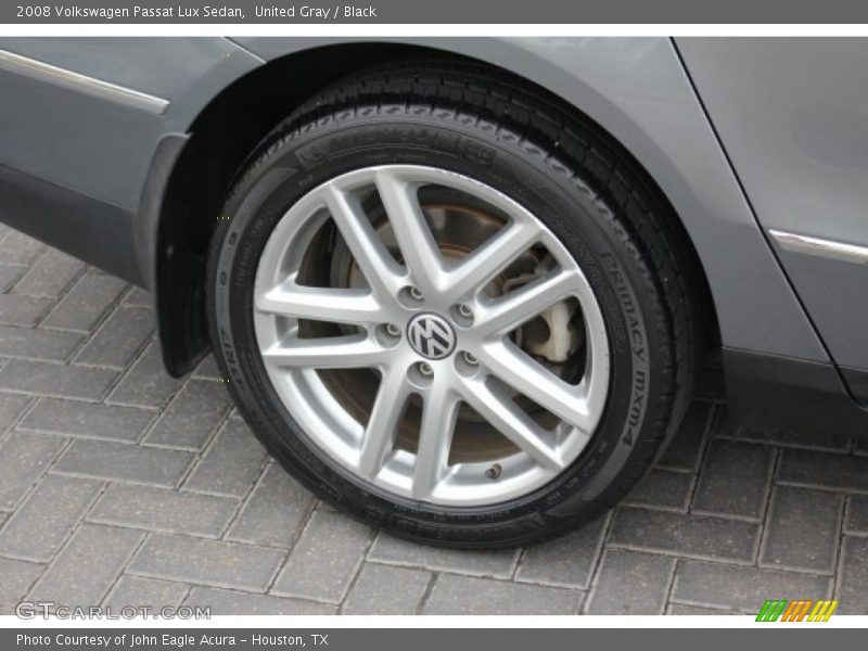 United Gray / Black 2008 Volkswagen Passat Lux Sedan
