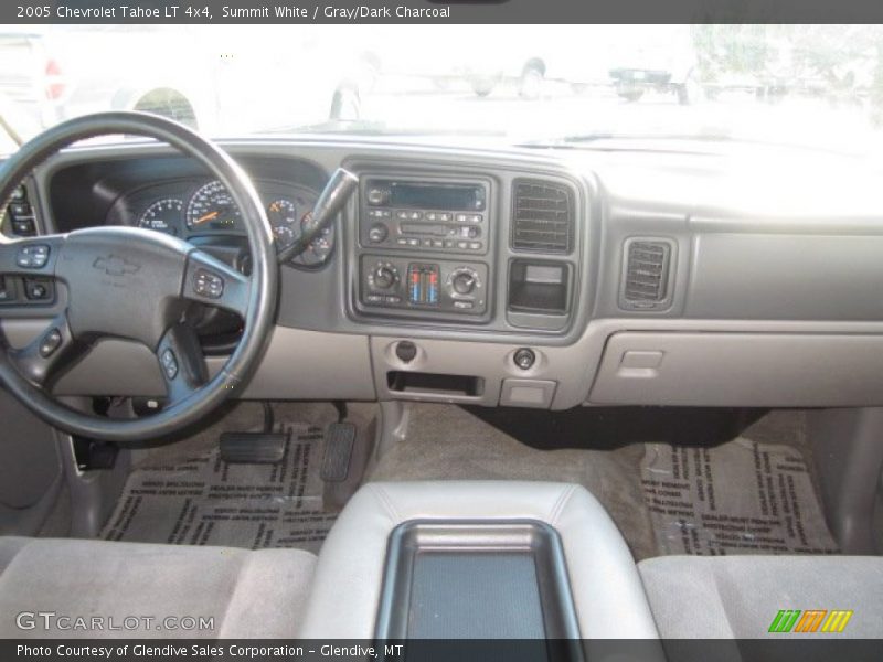Summit White / Gray/Dark Charcoal 2005 Chevrolet Tahoe LT 4x4