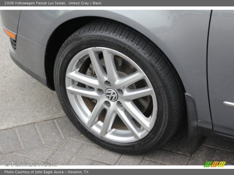 United Gray / Black 2008 Volkswagen Passat Lux Sedan