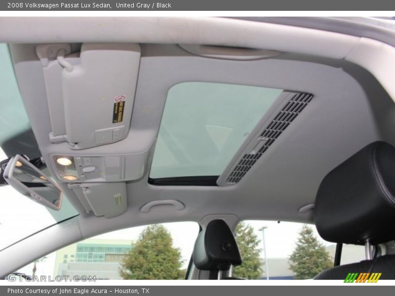 United Gray / Black 2008 Volkswagen Passat Lux Sedan