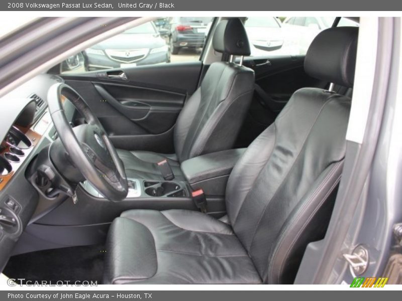 United Gray / Black 2008 Volkswagen Passat Lux Sedan