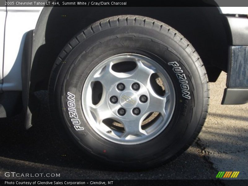 Summit White / Gray/Dark Charcoal 2005 Chevrolet Tahoe LT 4x4