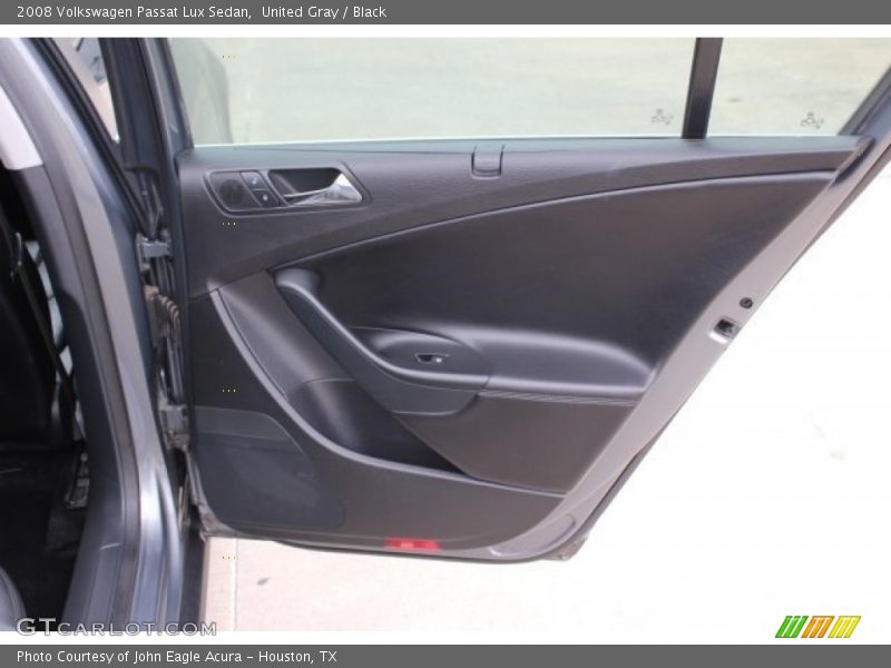 United Gray / Black 2008 Volkswagen Passat Lux Sedan