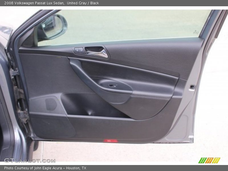United Gray / Black 2008 Volkswagen Passat Lux Sedan