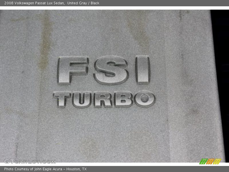United Gray / Black 2008 Volkswagen Passat Lux Sedan