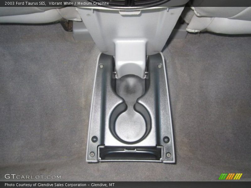 Vibrant White / Medium Graphite 2003 Ford Taurus SES