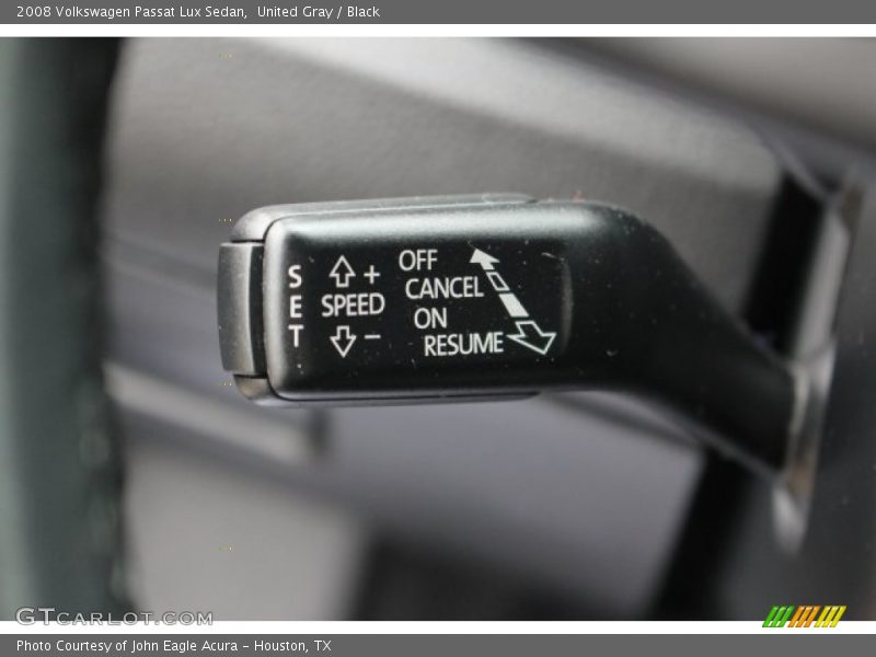 United Gray / Black 2008 Volkswagen Passat Lux Sedan