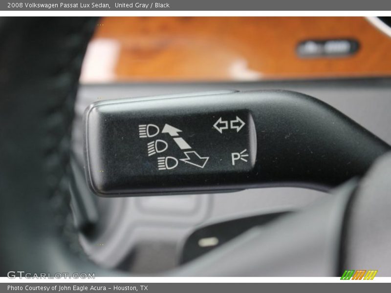 United Gray / Black 2008 Volkswagen Passat Lux Sedan