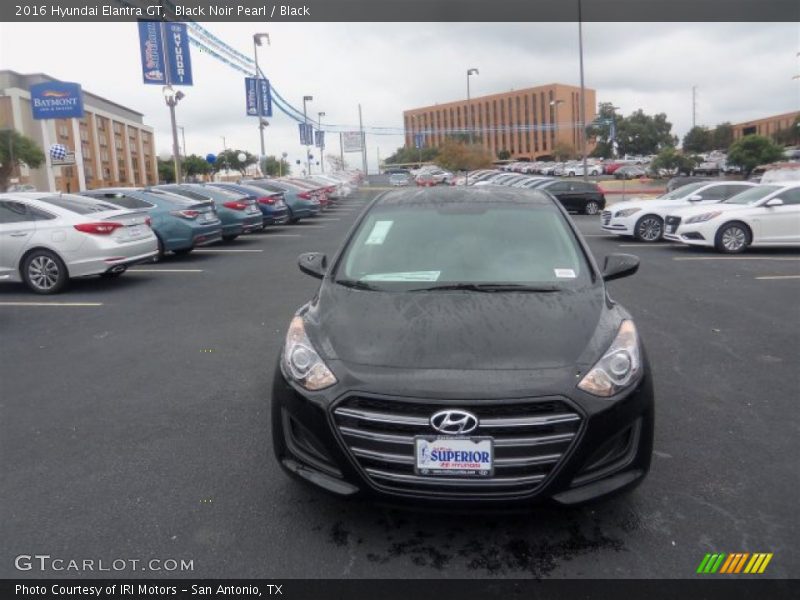 Black Noir Pearl / Black 2016 Hyundai Elantra GT