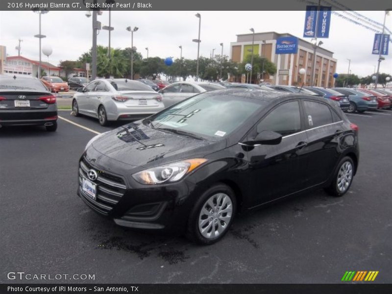 Black Noir Pearl / Black 2016 Hyundai Elantra GT