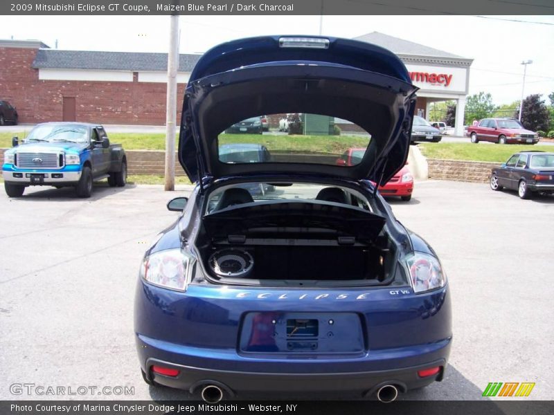 Maizen Blue Pearl / Dark Charcoal 2009 Mitsubishi Eclipse GT Coupe