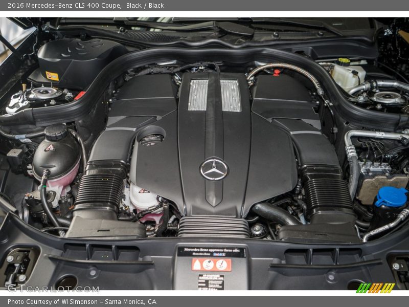 Black / Black 2016 Mercedes-Benz CLS 400 Coupe
