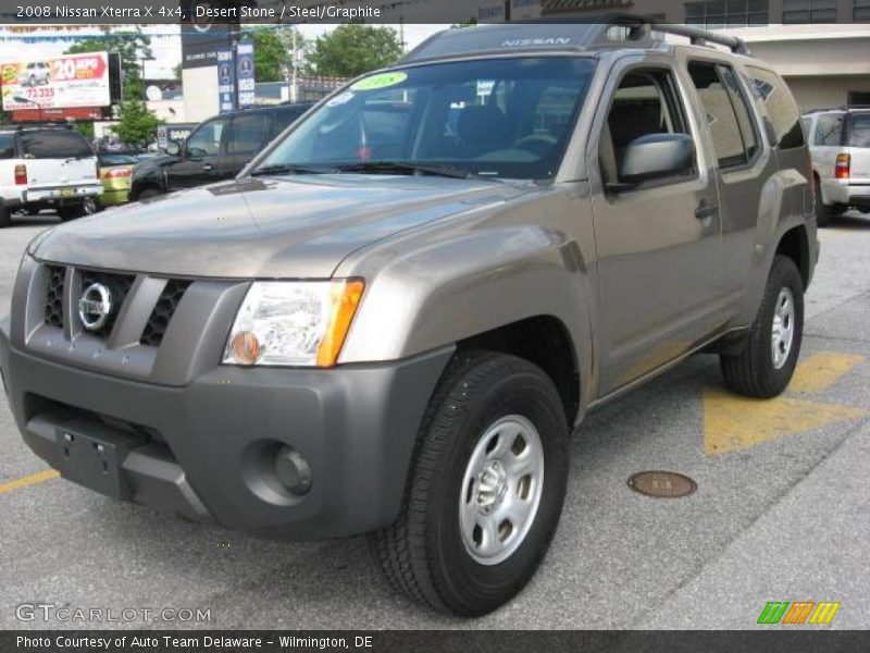 Desert Stone / Steel/Graphite 2008 Nissan Xterra X 4x4