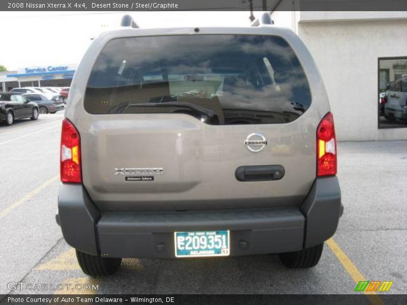 Desert Stone / Steel/Graphite 2008 Nissan Xterra X 4x4