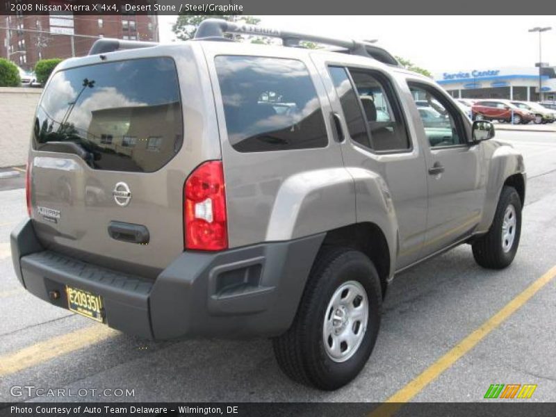 Desert Stone / Steel/Graphite 2008 Nissan Xterra X 4x4