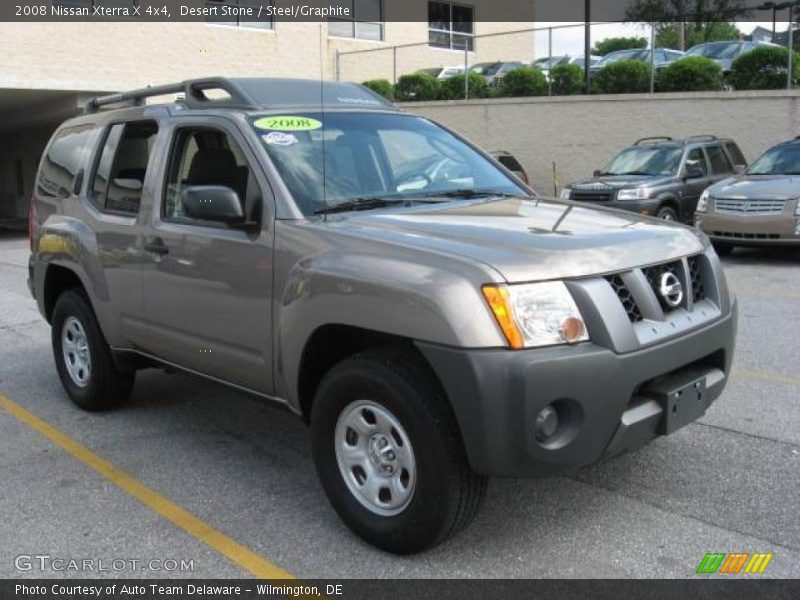 Desert Stone / Steel/Graphite 2008 Nissan Xterra X 4x4