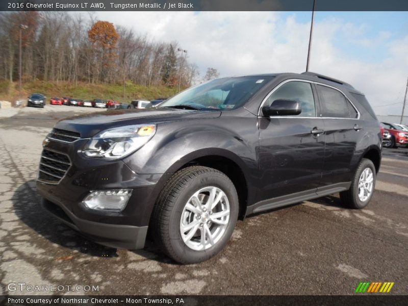 Tungsten Metallic / Jet Black 2016 Chevrolet Equinox LT AWD