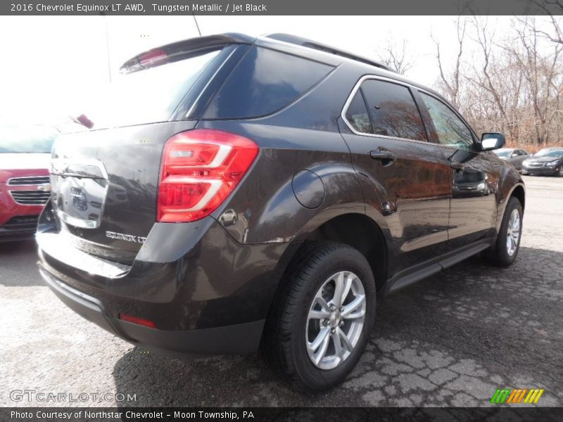 Tungsten Metallic / Jet Black 2016 Chevrolet Equinox LT AWD