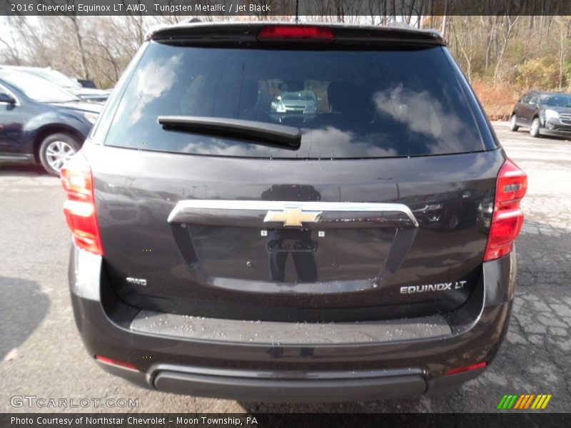 Tungsten Metallic / Jet Black 2016 Chevrolet Equinox LT AWD