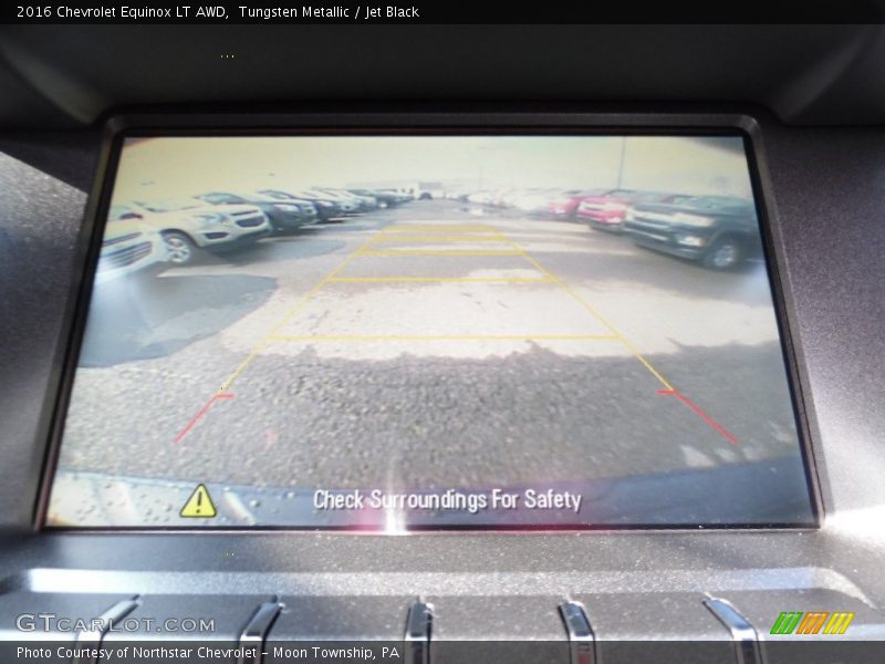 Tungsten Metallic / Jet Black 2016 Chevrolet Equinox LT AWD