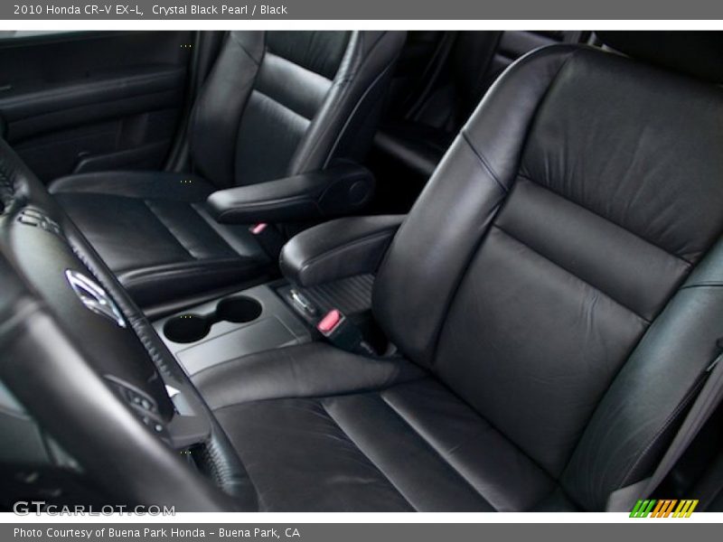 Crystal Black Pearl / Black 2010 Honda CR-V EX-L