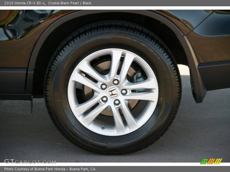 Crystal Black Pearl / Black 2010 Honda CR-V EX-L