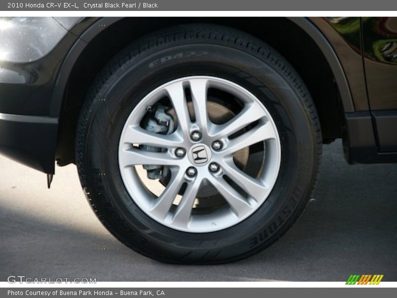 Crystal Black Pearl / Black 2010 Honda CR-V EX-L