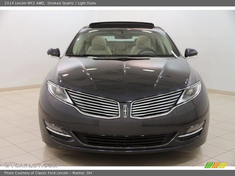 Smoked Quartz / Light Dune 2014 Lincoln MKZ AWD