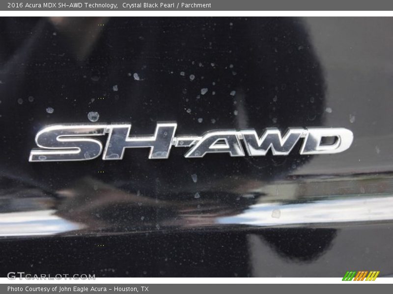 Crystal Black Pearl / Parchment 2016 Acura MDX SH-AWD Technology