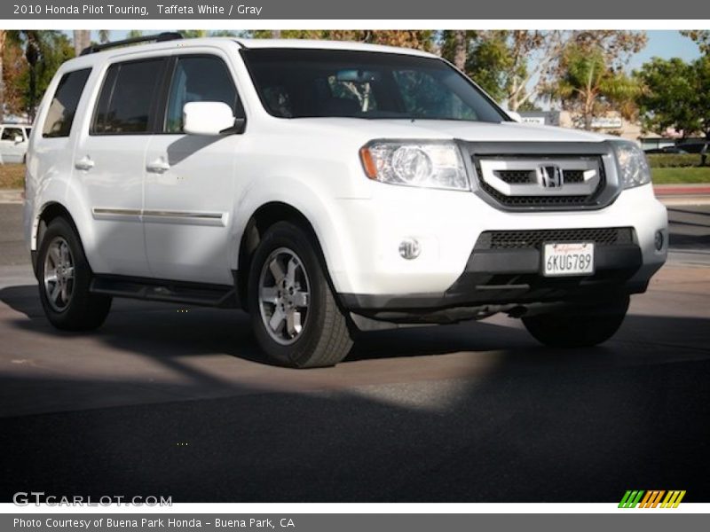 Taffeta White / Gray 2010 Honda Pilot Touring