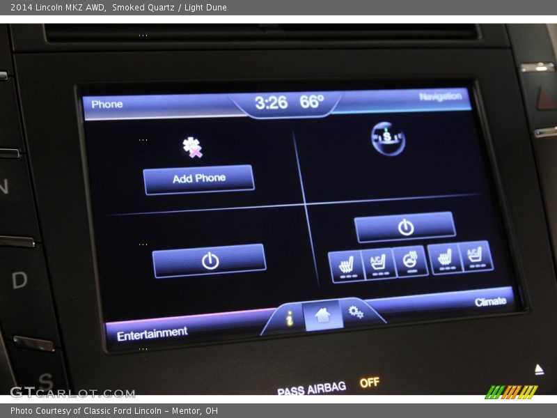 Smoked Quartz / Light Dune 2014 Lincoln MKZ AWD