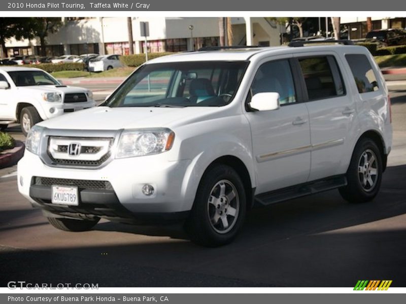 Taffeta White / Gray 2010 Honda Pilot Touring