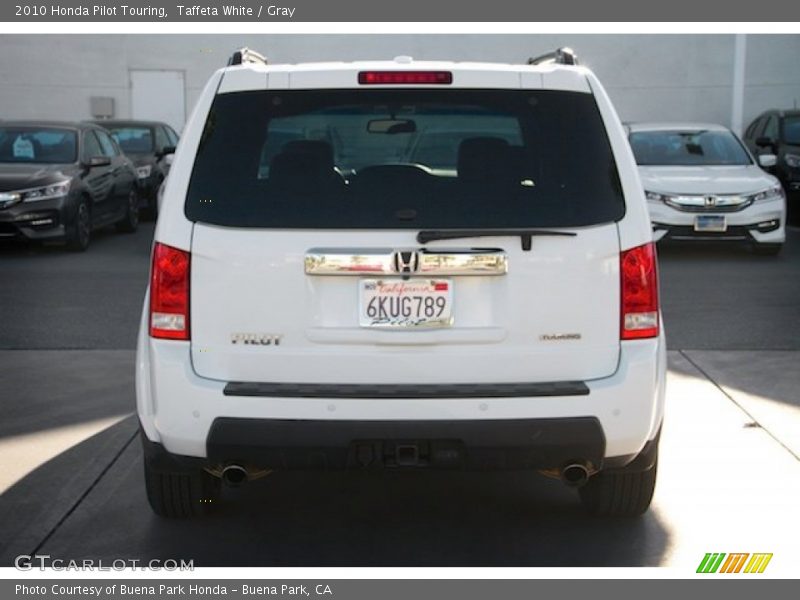 Taffeta White / Gray 2010 Honda Pilot Touring