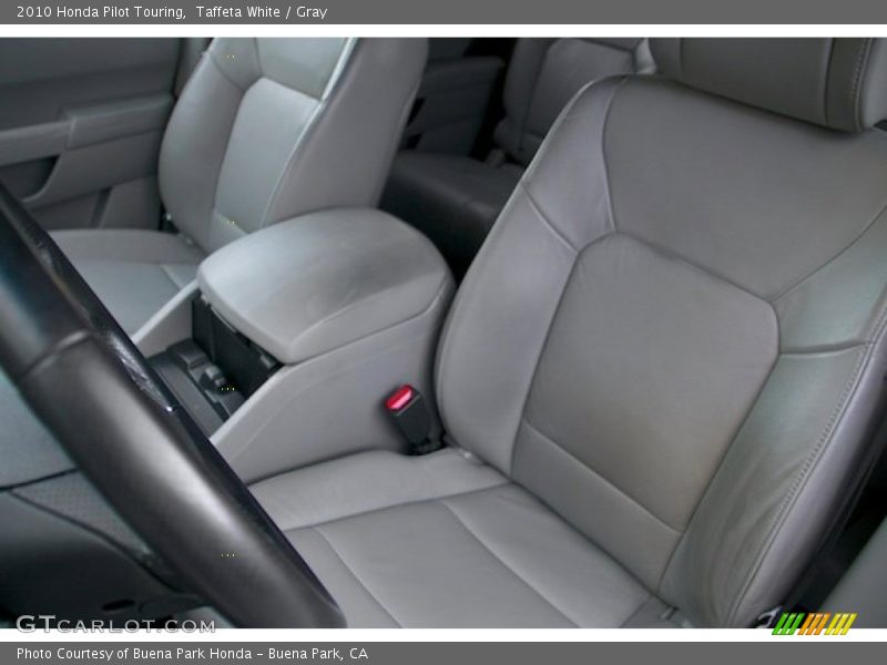 Taffeta White / Gray 2010 Honda Pilot Touring