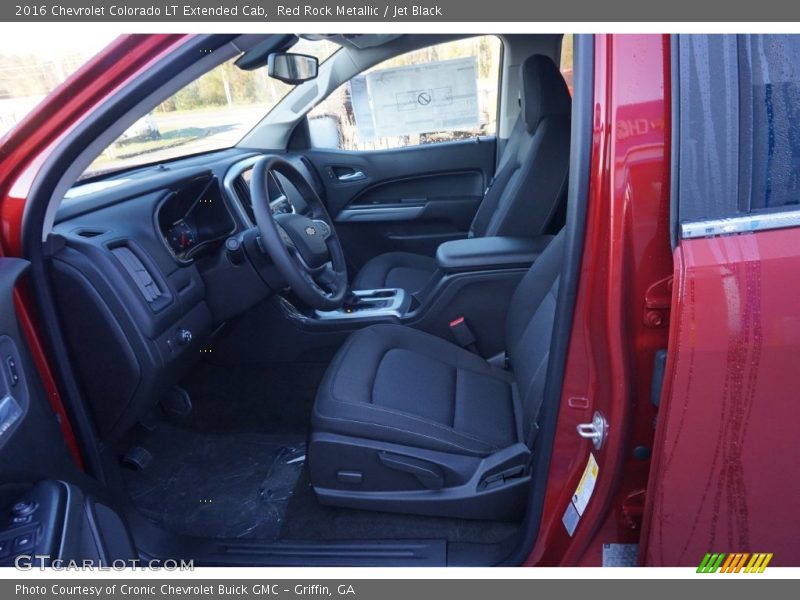 Red Rock Metallic / Jet Black 2016 Chevrolet Colorado LT Extended Cab